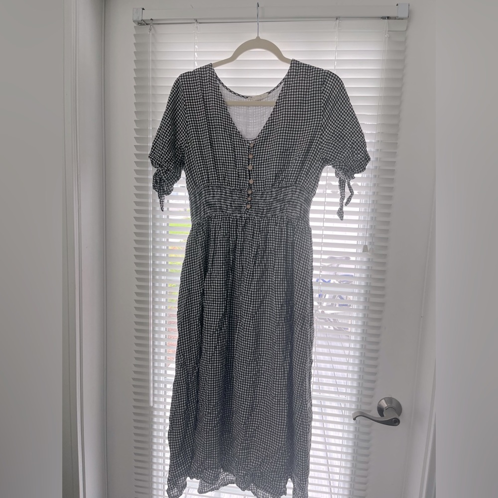 Gingham Dress